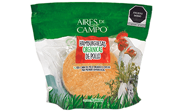 HAMBURGUESAS DE POLLO